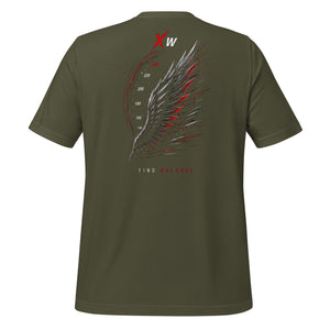 Unisex firminiai marškinėliai " Wing"