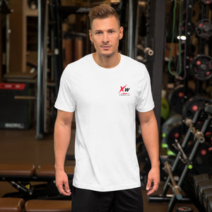 Unisex firminiai marškinėliai "White ride"